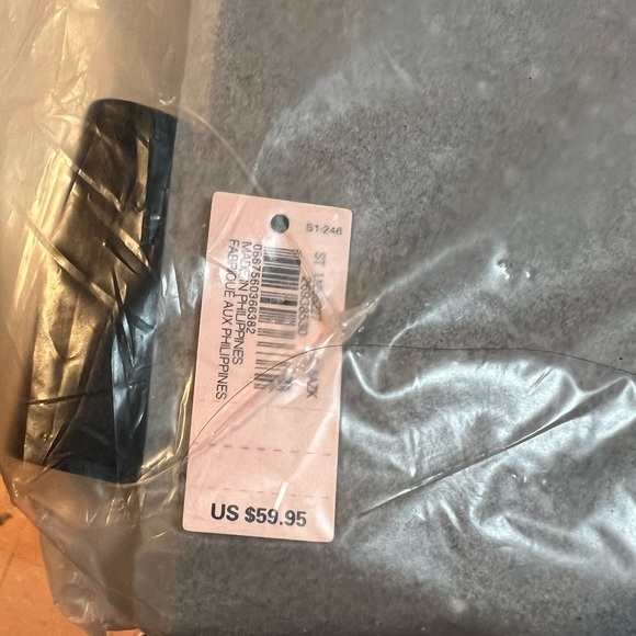 Victoria’s Secret Black Rhinestone Logo Tote Bag — NWT - Picture 3 of 4